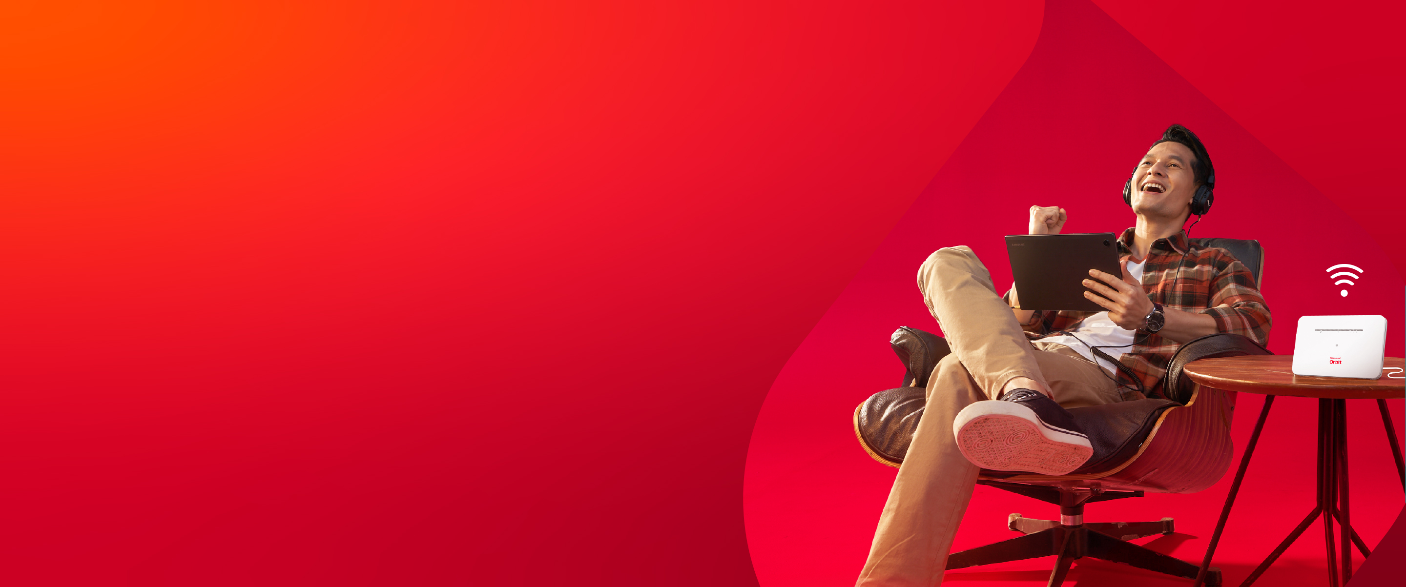 Free 1 Month Internet Subscription with Halo x Orbit