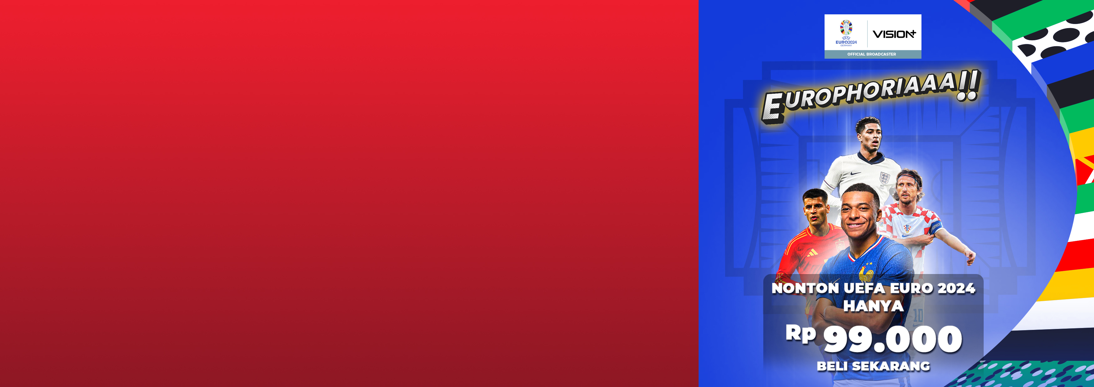 Nonton Pesta Bola Eropa Cuma Rp99.000