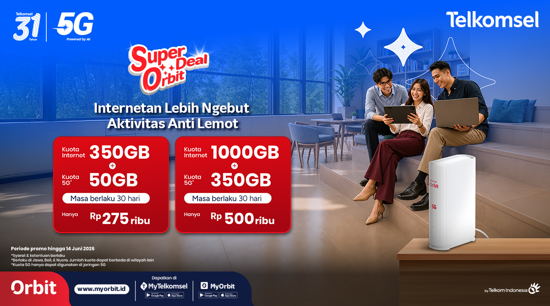 Internetan 5G Lebih Ngebut, Aktivitas Makin Smooth