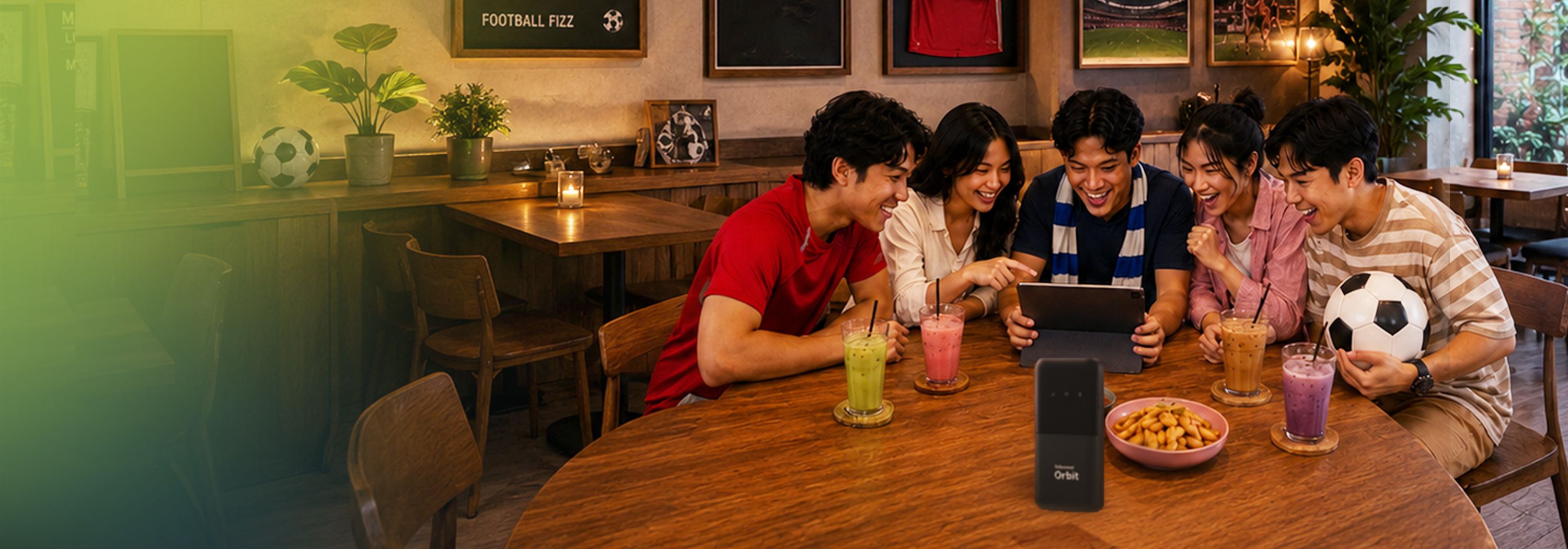 Nobar Bola? Gas dari Mana Saja dengan Orbit MiFi