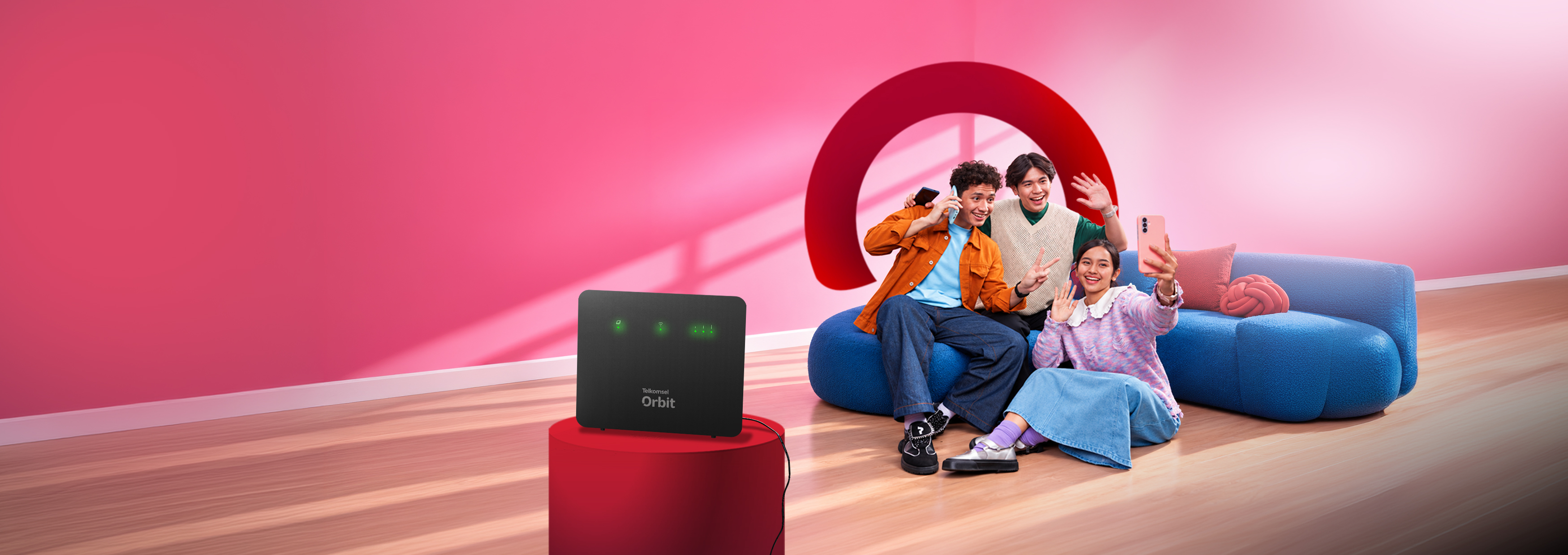 Dompet Happy, Modem Orbit Diskon Rp50 Ribu!